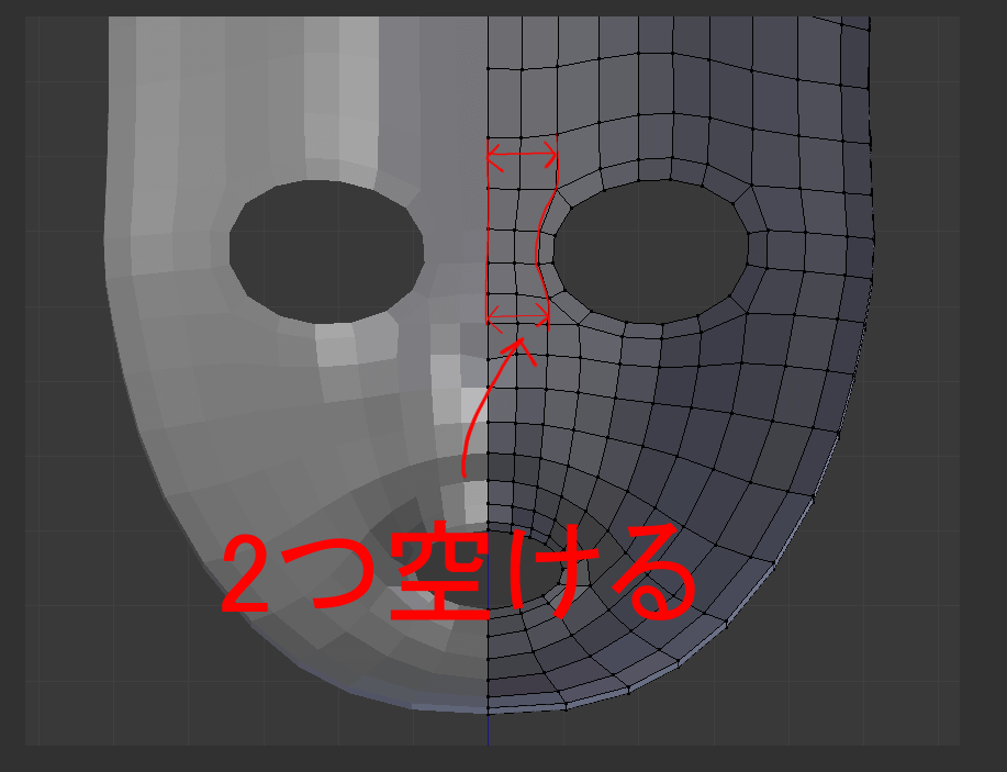 Blender基礎 顔のモデリングをするときに役立つ3つのポイント 働かない為には